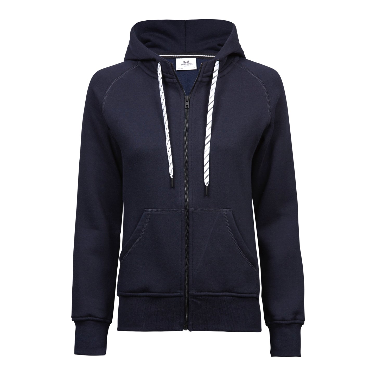 Hoodie Fashion Full Zip Women 5436